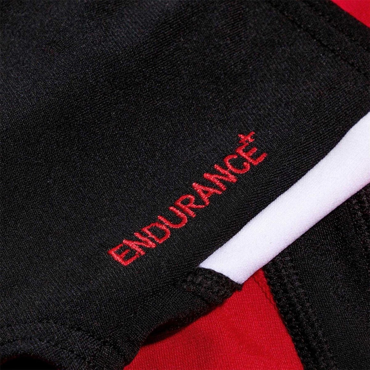 Maillot de bain 1 pièce motif/style blocs de couleurs noir / rouge, SPEEDO