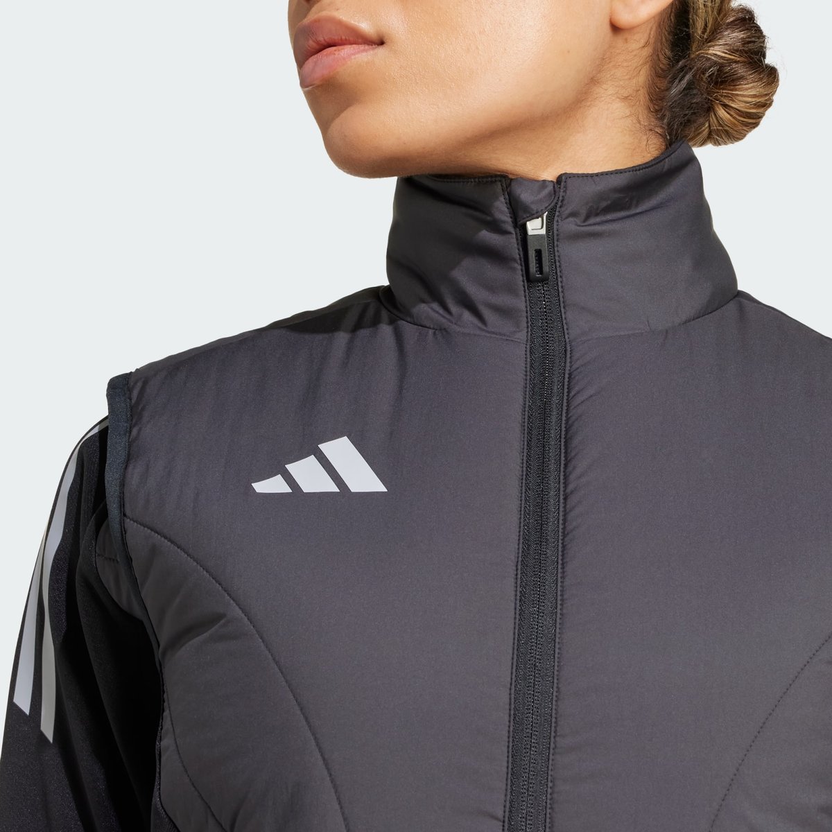 Veste sans manches hiver Tiro 24 Competition black / light onix, adidas Performance