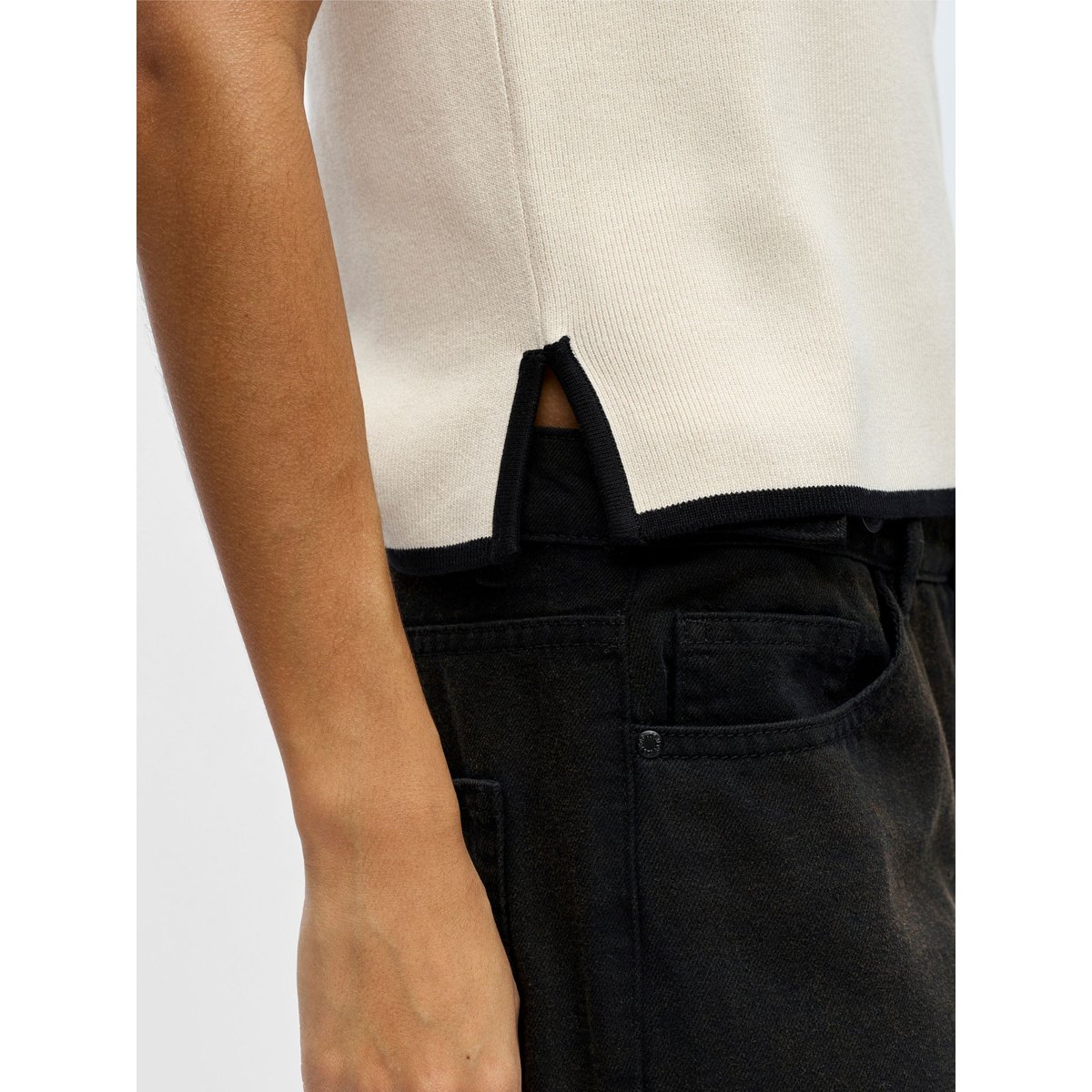 Top En Maille birch, OBJECT
