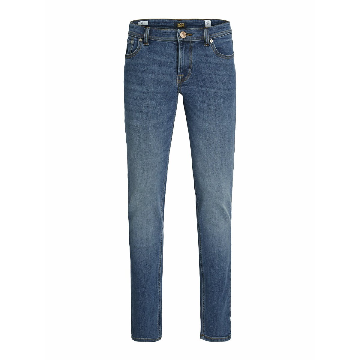 Jeans slim blu denim, JACK & JONES JUNIOR
