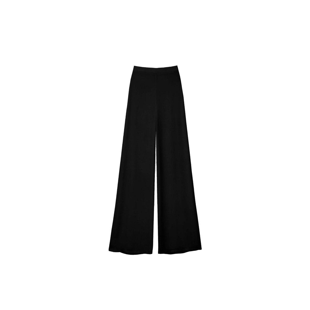 Pantalon palazzo noir, THE-ARE