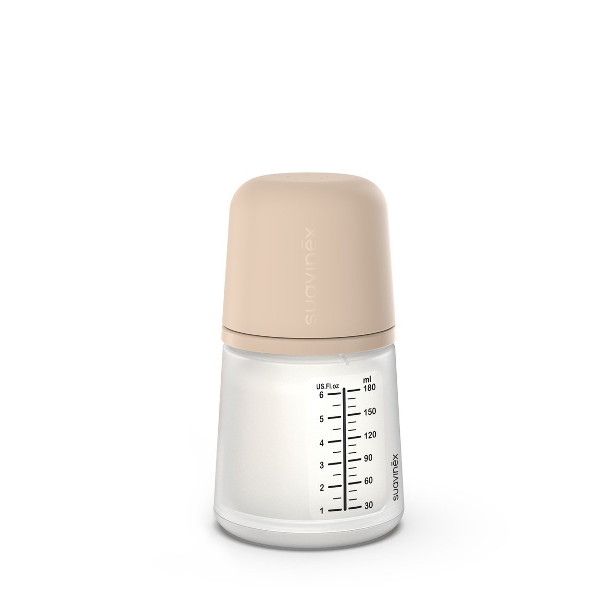Biberon anti-colique 180 ml - débit lent sable, SUAVINEX