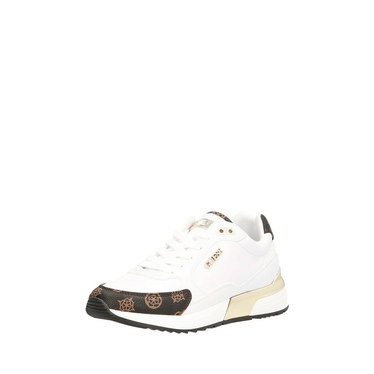 GUESS BASKETS MOXEA LOGO 4G PEONY blanc multi, GUESS