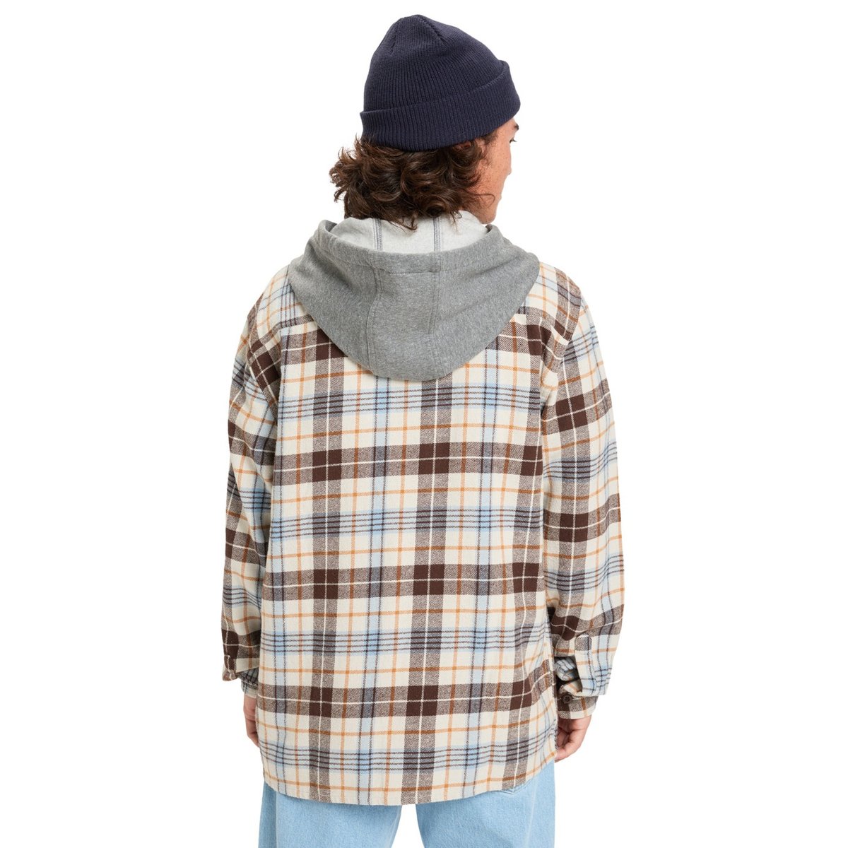 Chemise manches longues HOODED SURF gris moonstruck hooded, QUIKSILVER
