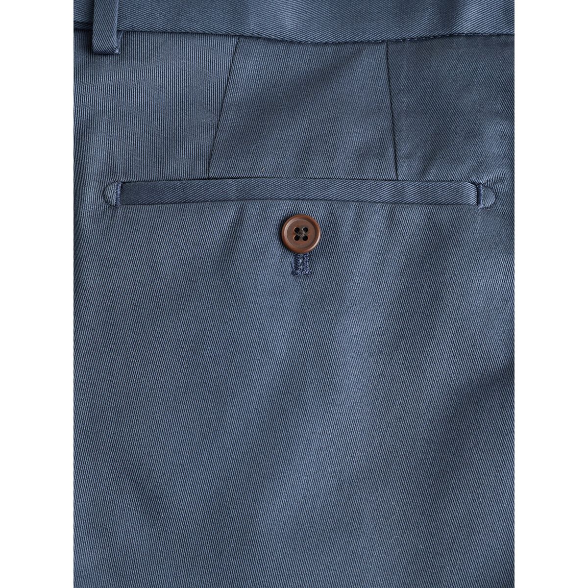 Pantalon chino habillé avec ajustement bleu, NEXT