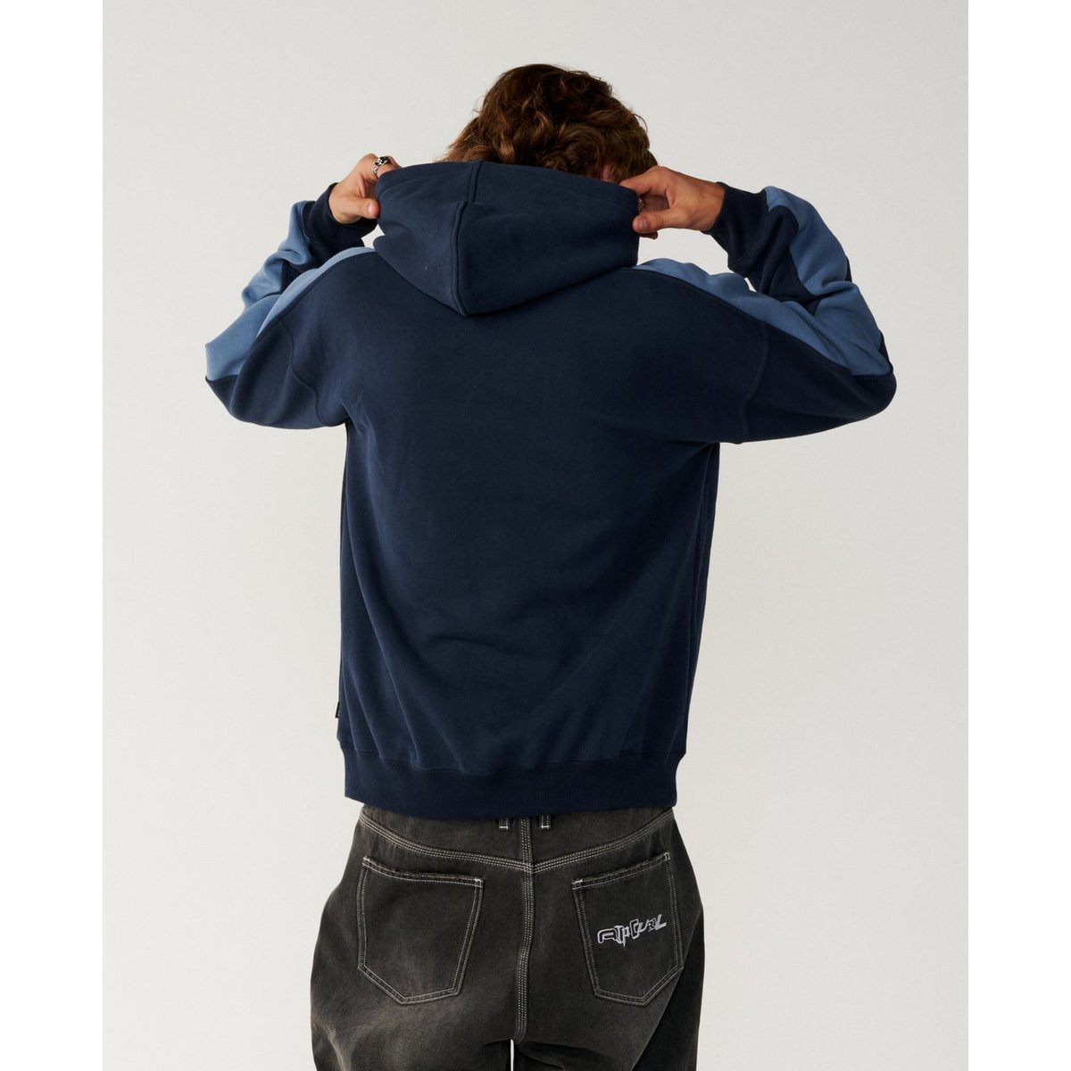 Sweat à capuche ARCHIVE PANEL dark navy, RIP CURL