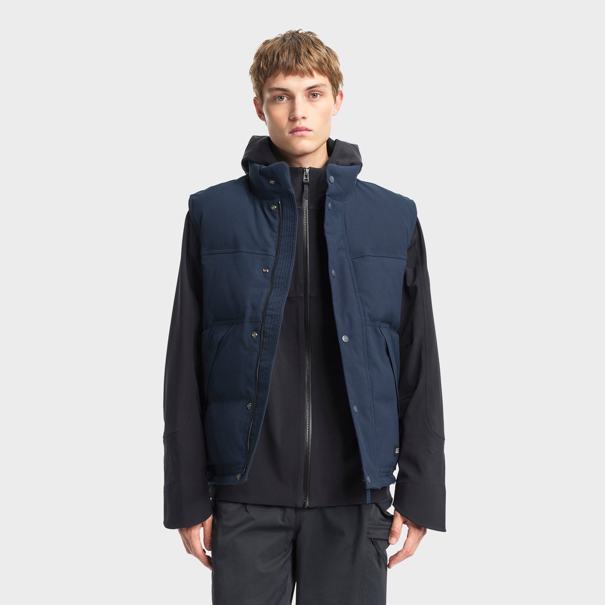 Veste sans manches matelassée bleu marine, AIGLE