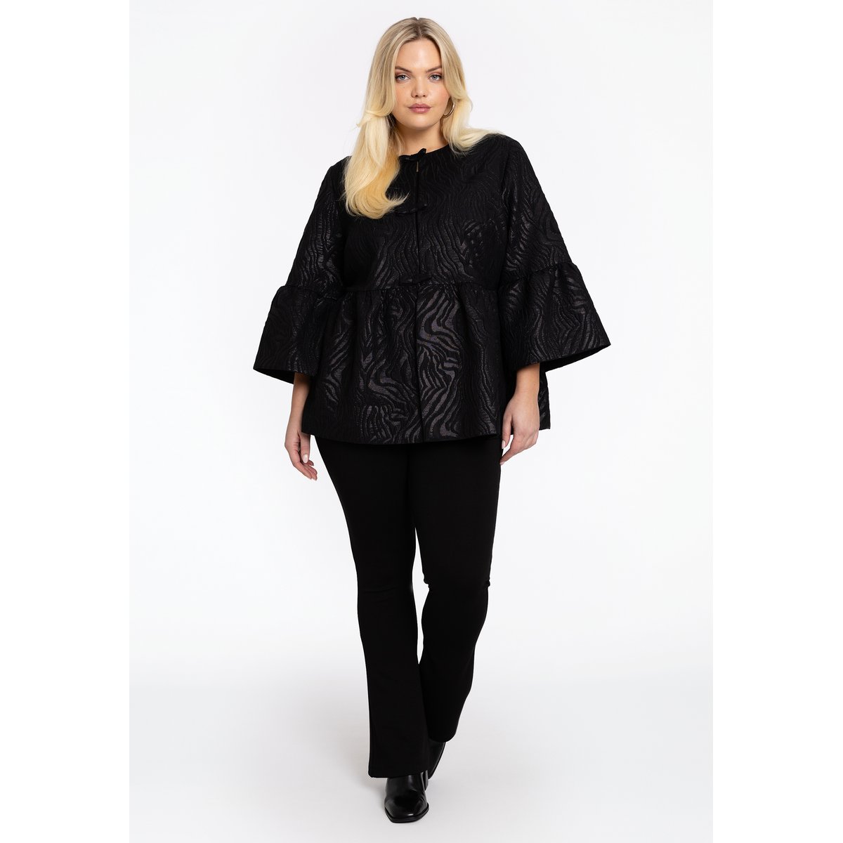 Blazer avec manches longues noir, YOEK
