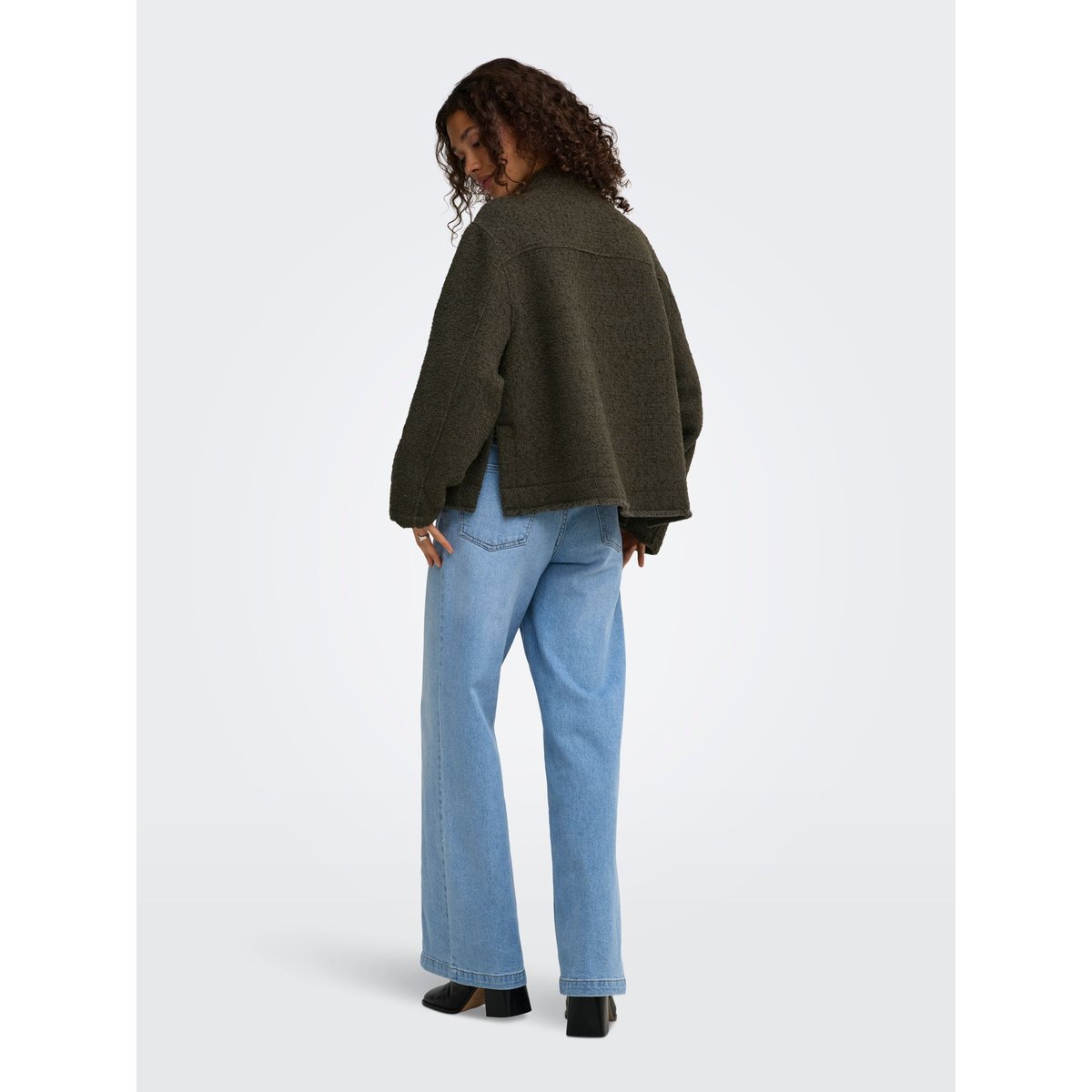 Cardigan verte - black olive 1, JDY