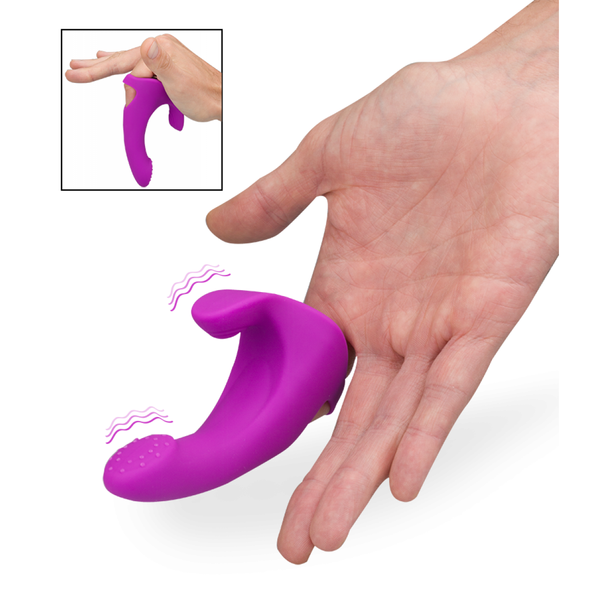 Doigt vibrant Fingerswing violet, LOVE AND VIBES