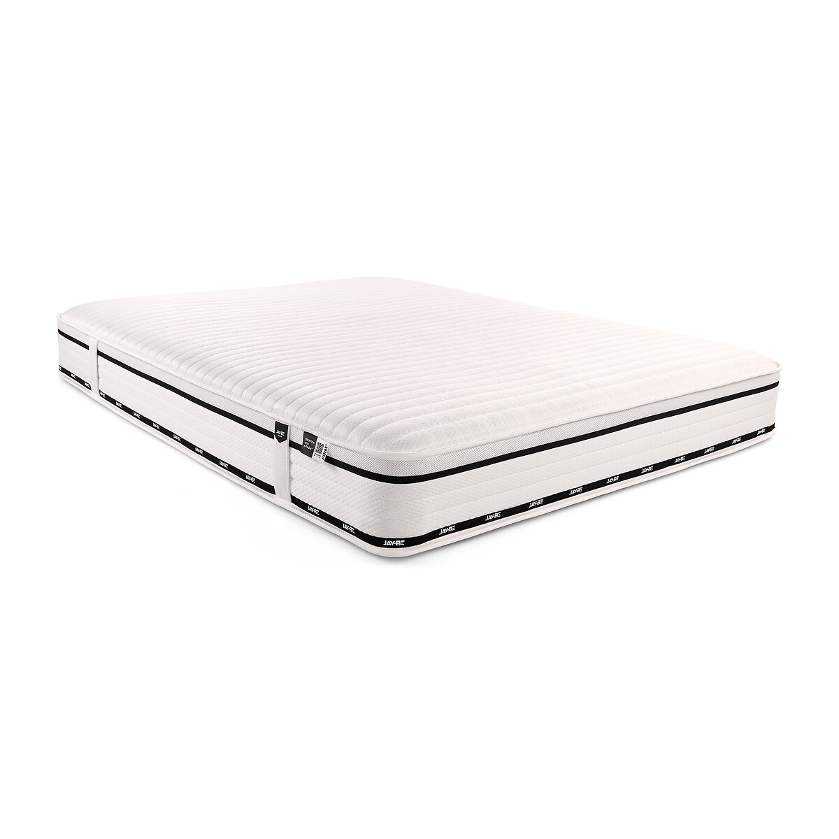 Jay-Be® Flex Ultra-Firm 1200 Pocket Sprung Mattress white/black, JAY-BE