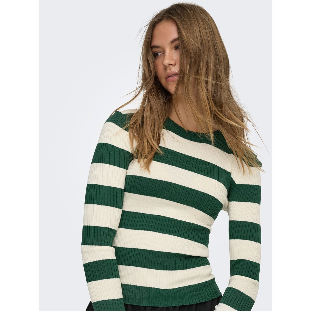 Pull En Maille trekking green, JDY