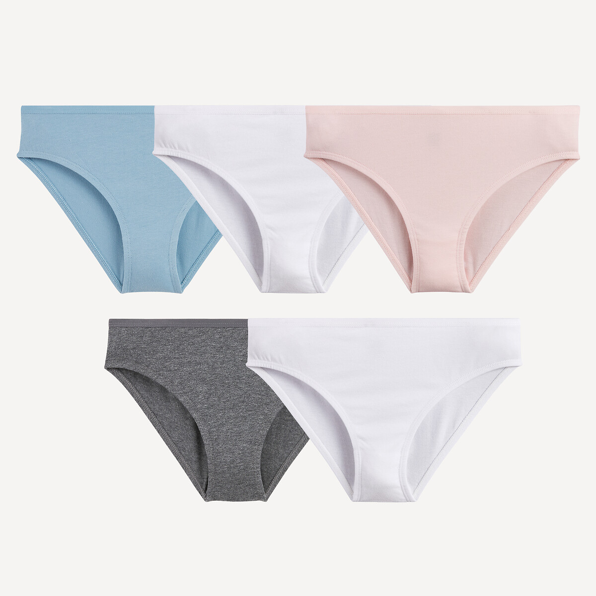 Lot de 5 culottes assortis, LA REDOUTE COLLECTIONS