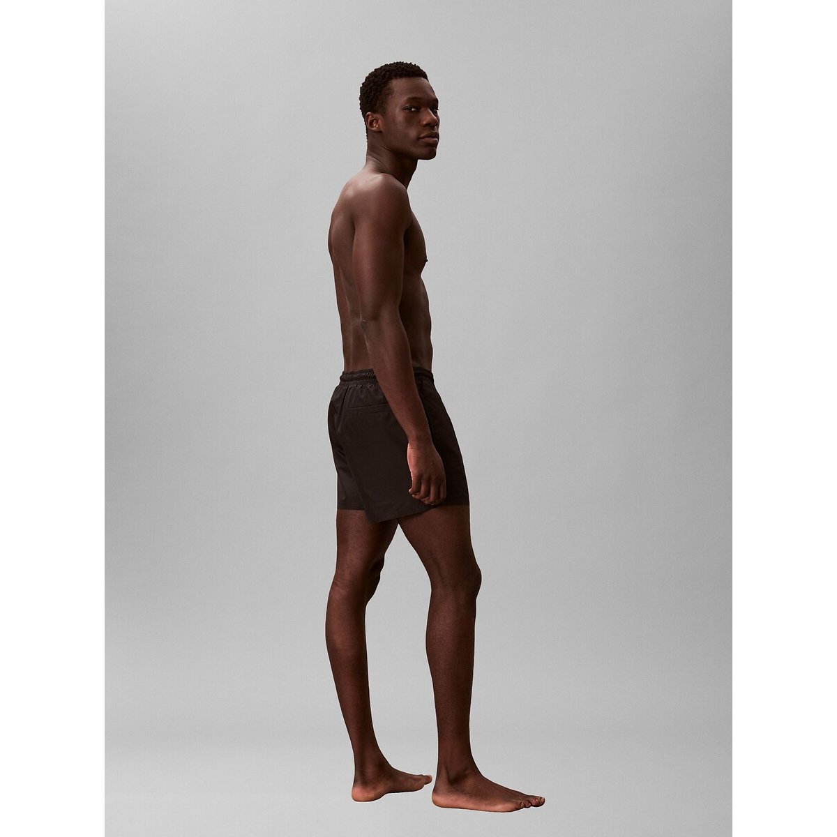 Short de bain mi-long noir, CALVIN KLEIN