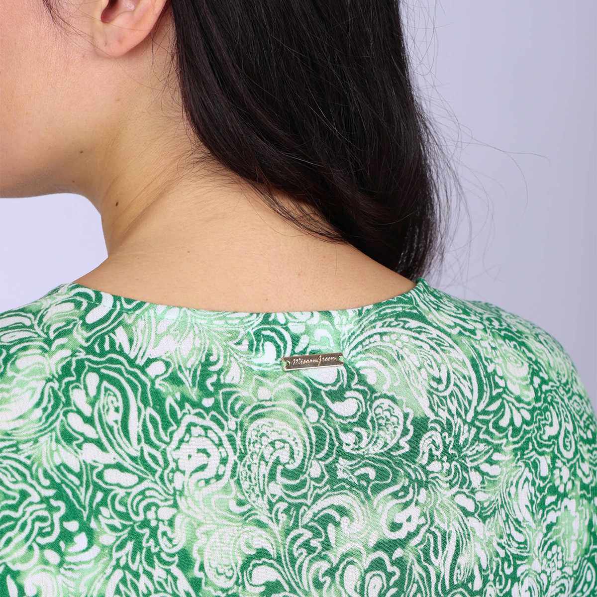 Robe longue Gennie vert, MISE AU GREEN