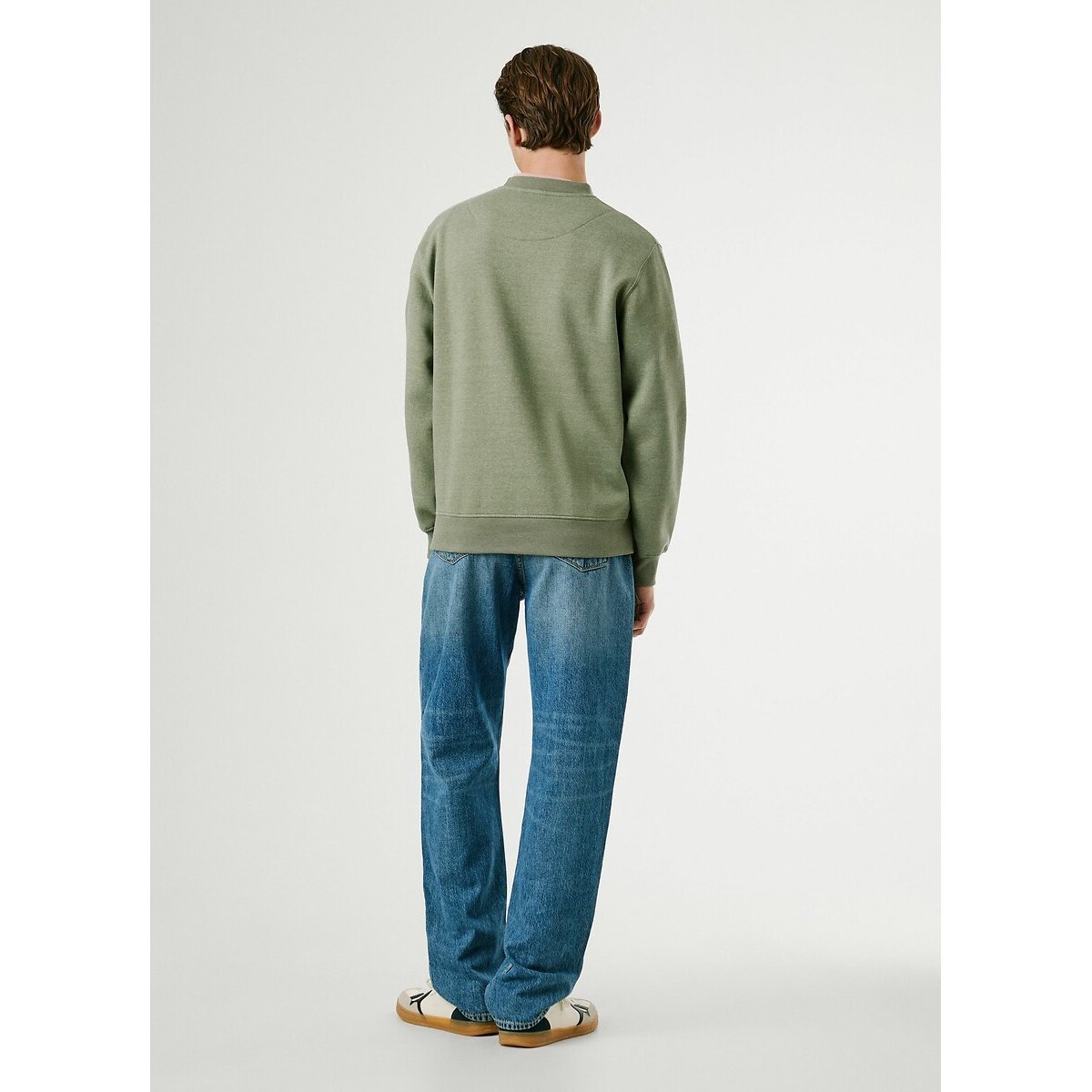 Macbeth Crew Neck Sweatshirt khaki, PEPE JEANS