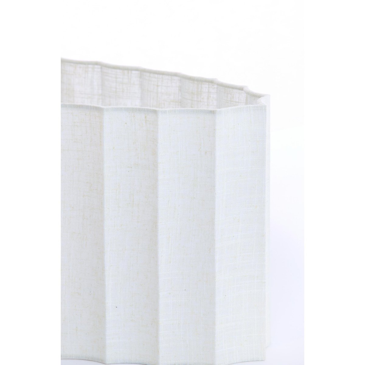 Abat-Jour Textiles DISLI crème, LIGHT & LIVING 