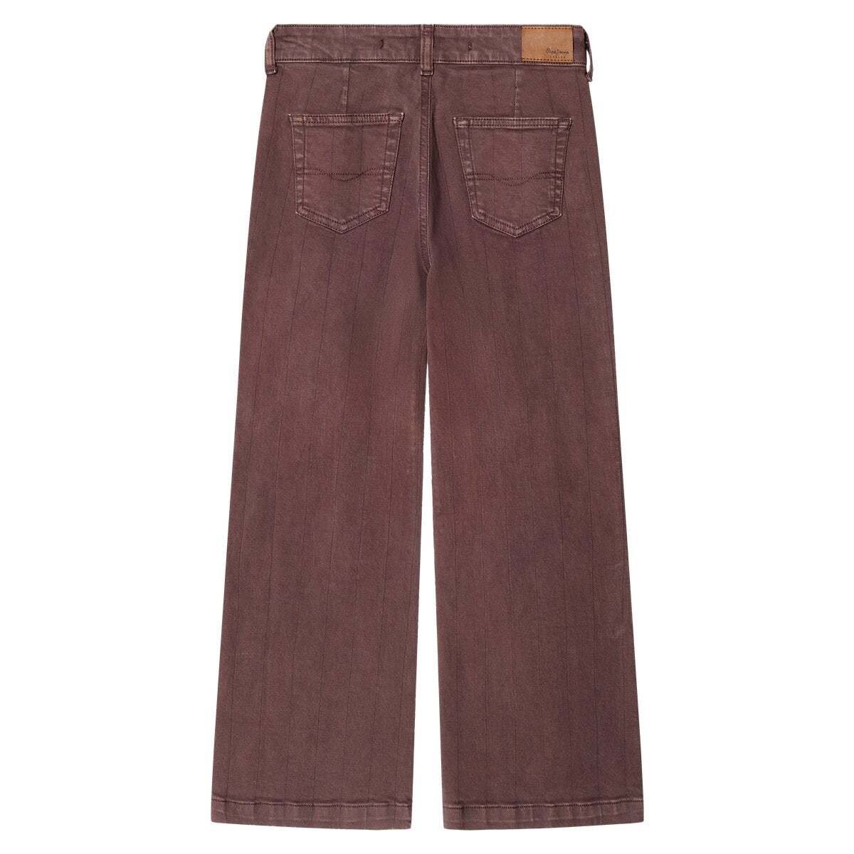 Catalina - Jean Coupe Culotte, Taille Moyenne grue des bois brun, PEPE JEANS