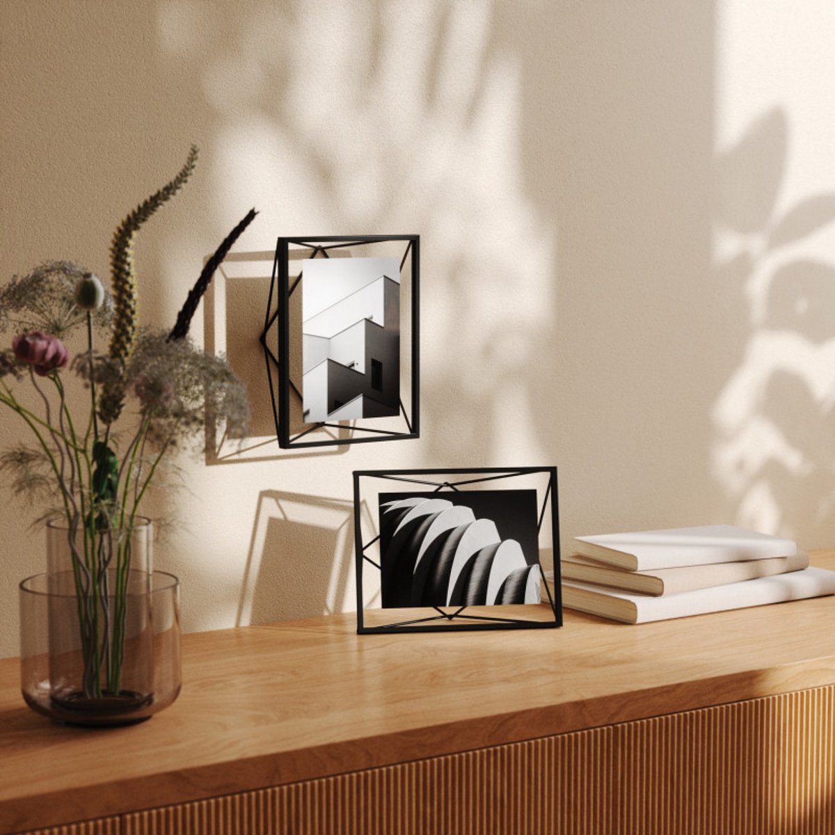 Cadre Prisma pour Photo 13 x 18 cm noir, UMBRA