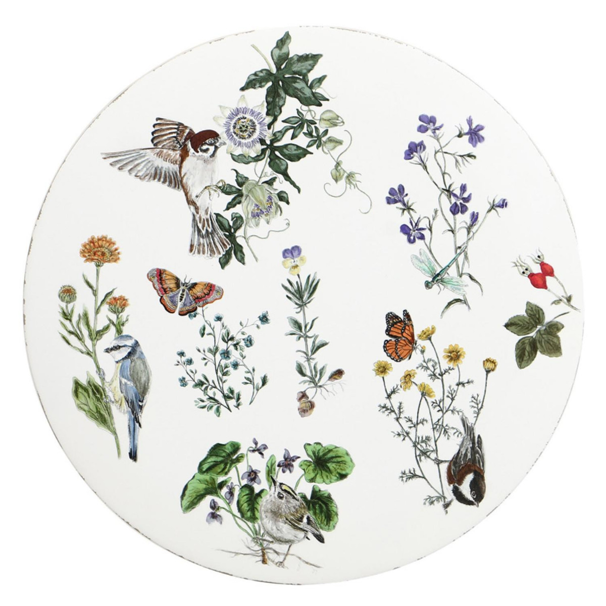 Tableau duo disques champêtres - CAMPAGNE multicolore, INTERIOR'S