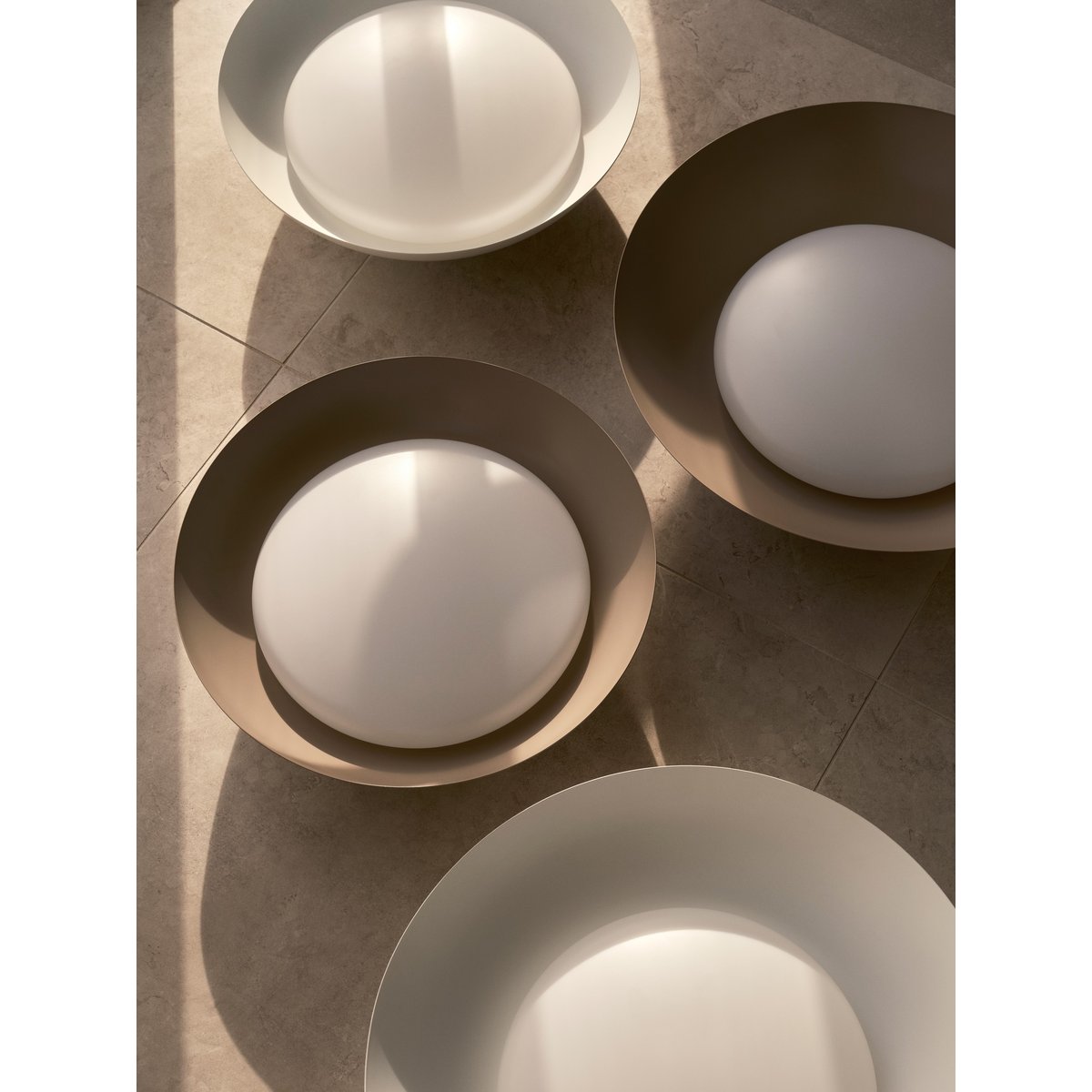 Plafonnier rond en métal, NIVORA blanc, NORDLUX