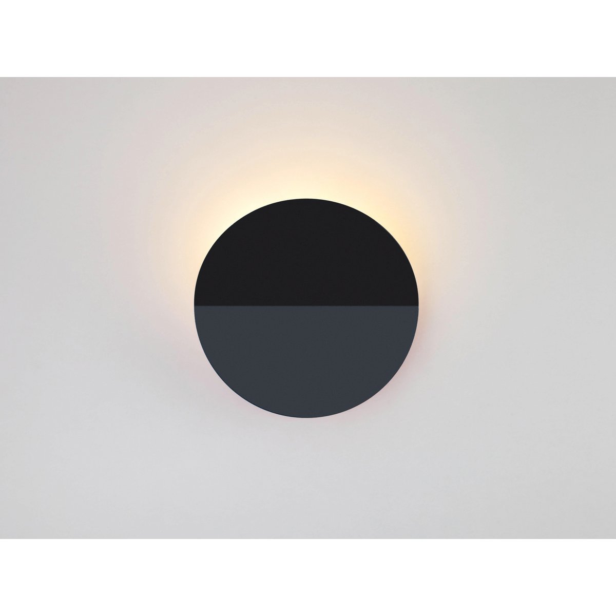 Applique murale lampe ronde gris charbon, HOUSEOF