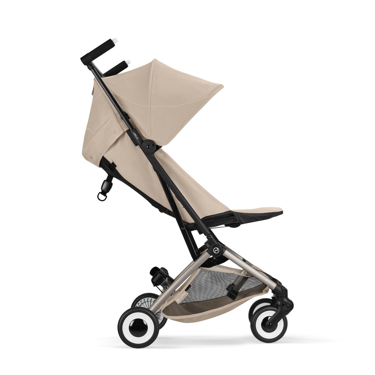 Pack poussette duo Libelle 5 + Cloud T i-Size Tissu Plus beige almond, CYBEX
