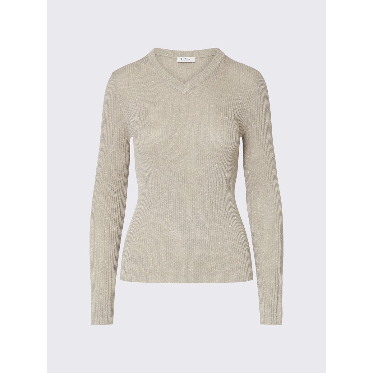 Pull lamé beige, LIU JO