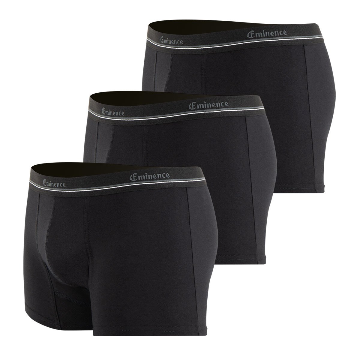 Boxers pour fuites urinaires, lot de 3, SERENITE noir, EMINENCE