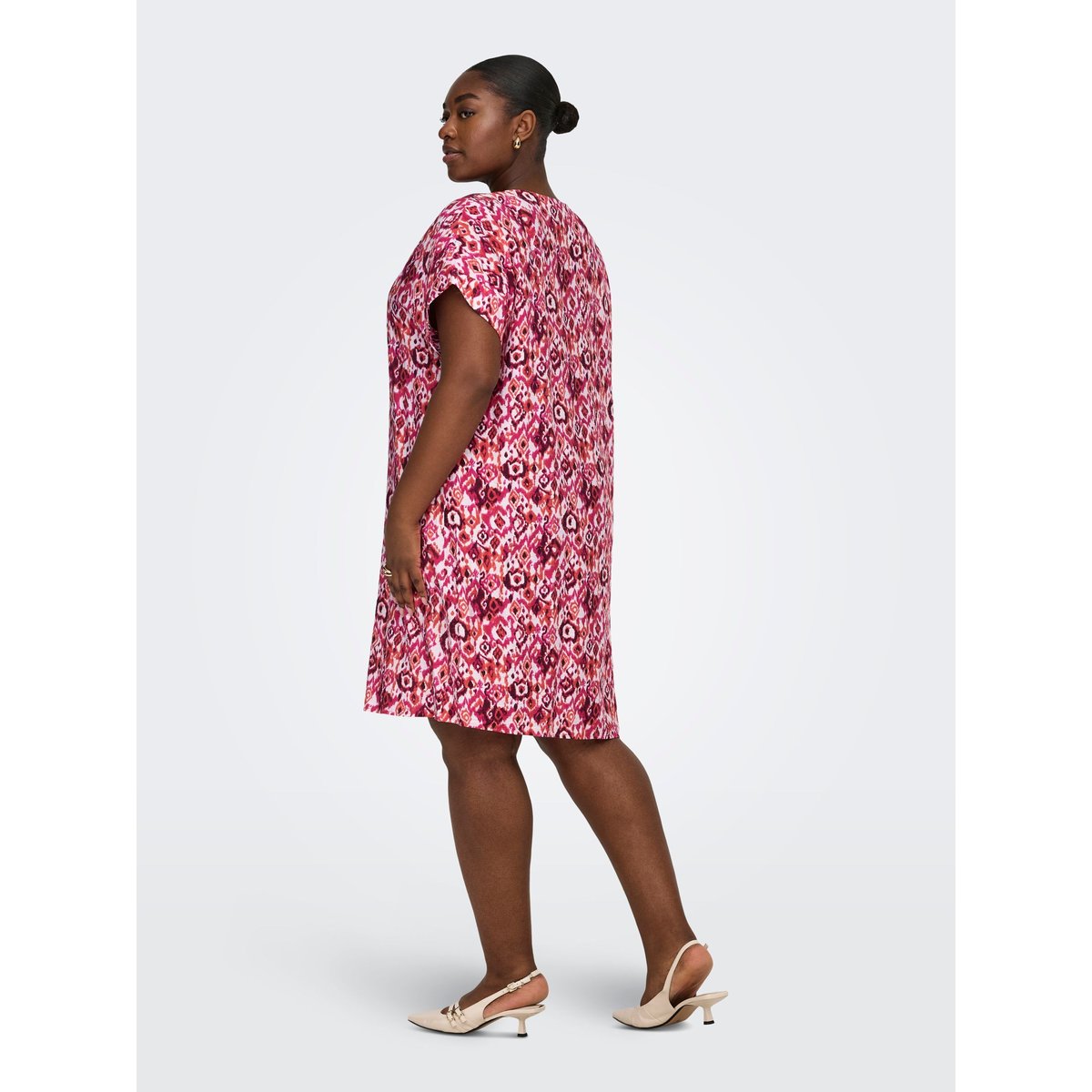 Robe fuchsia purple, ONLY CARMAKOMA