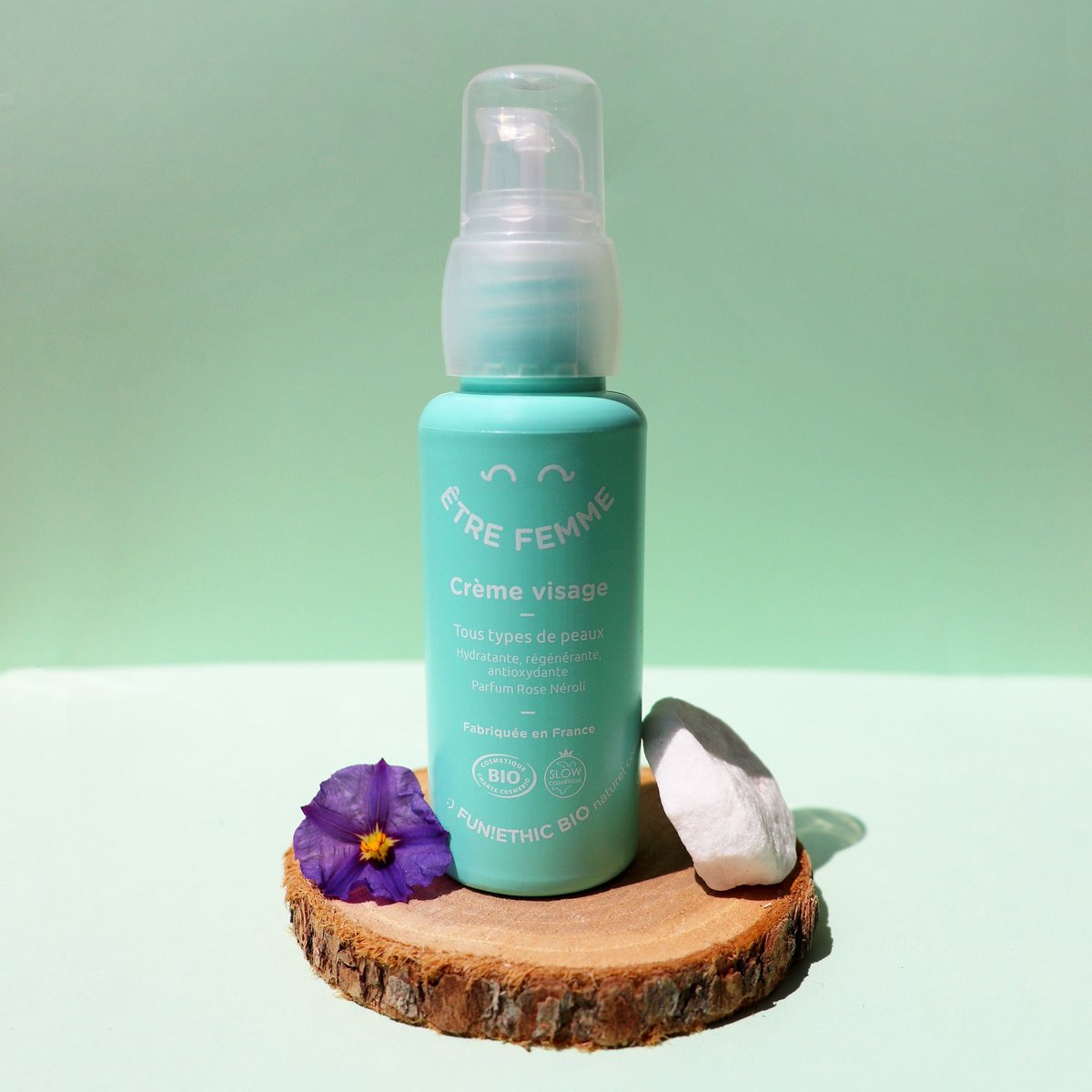 Crème visage régénérante et hydratante Être Femme couleur unique, FUN'ETHIC