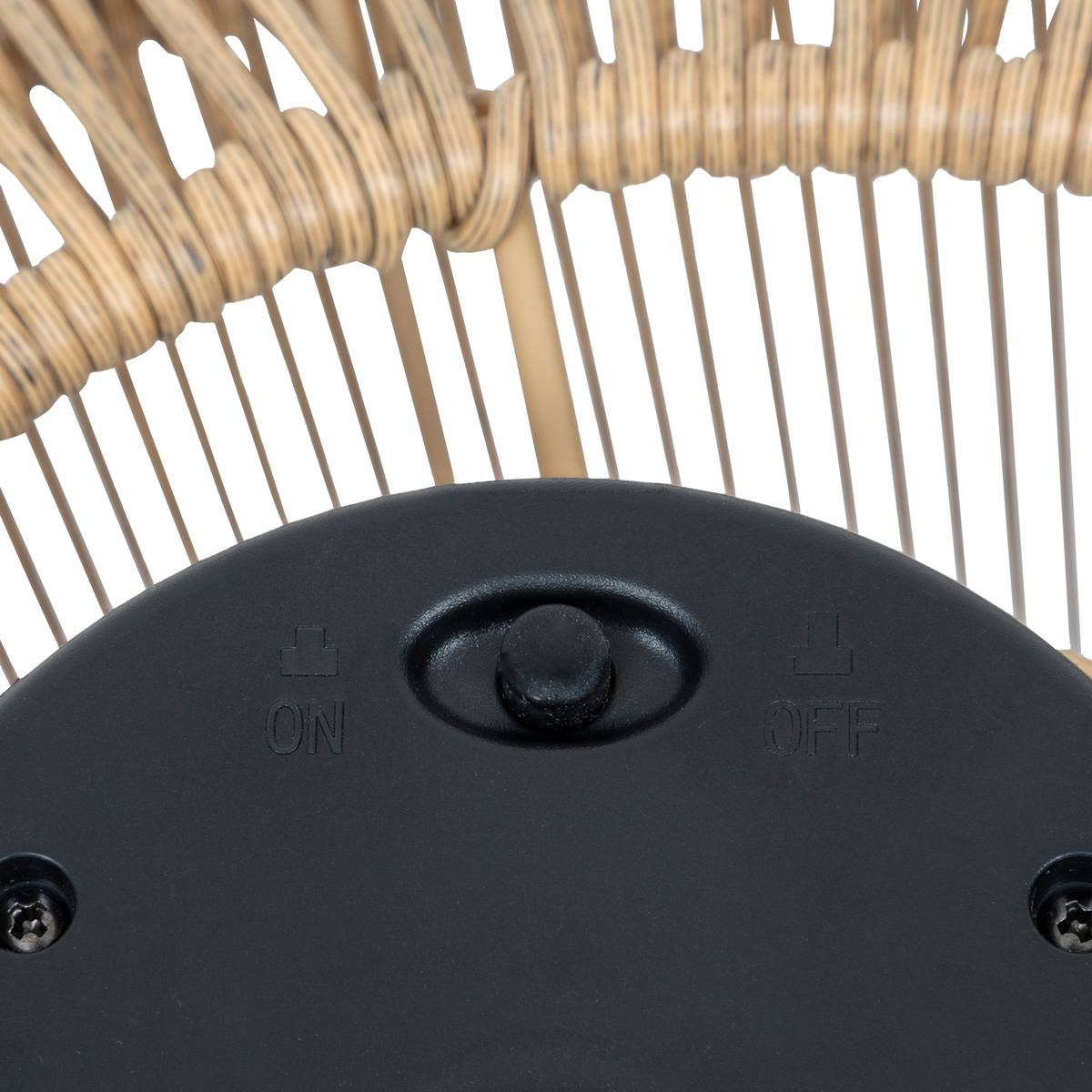 Lampadaire solaire extérieur LOISE beige, ATMOSPHERA