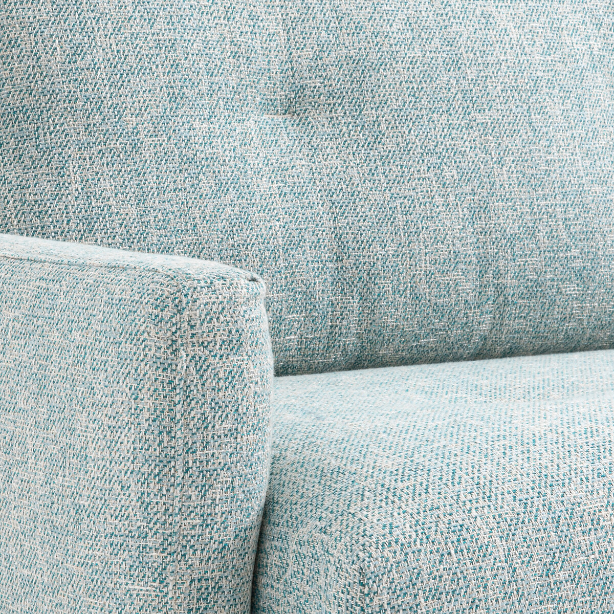 Divano in misto cotone, Delicato acquamarina, AM.PM