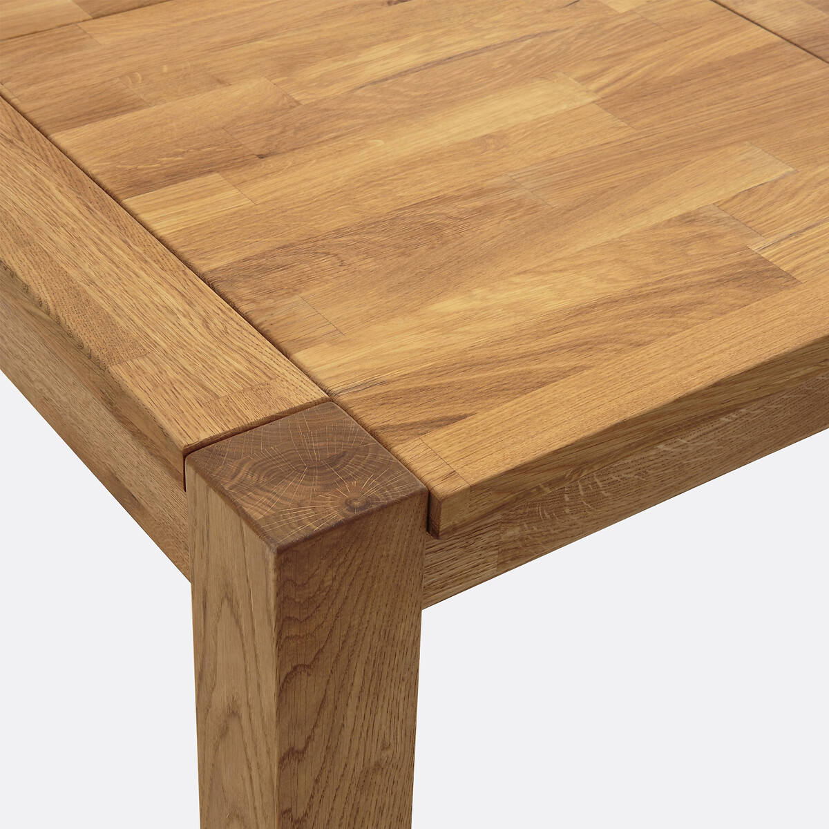 Table à manger, extensible, en chêne, pour 6 à 12 couverts, ADELITA chêne, LA REDOUTE INTERIEURS