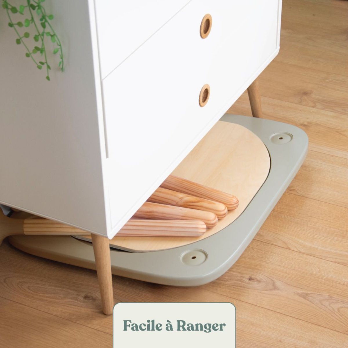 Table de jeux 4 en 1 vert sauge, ACTIVE TOTS