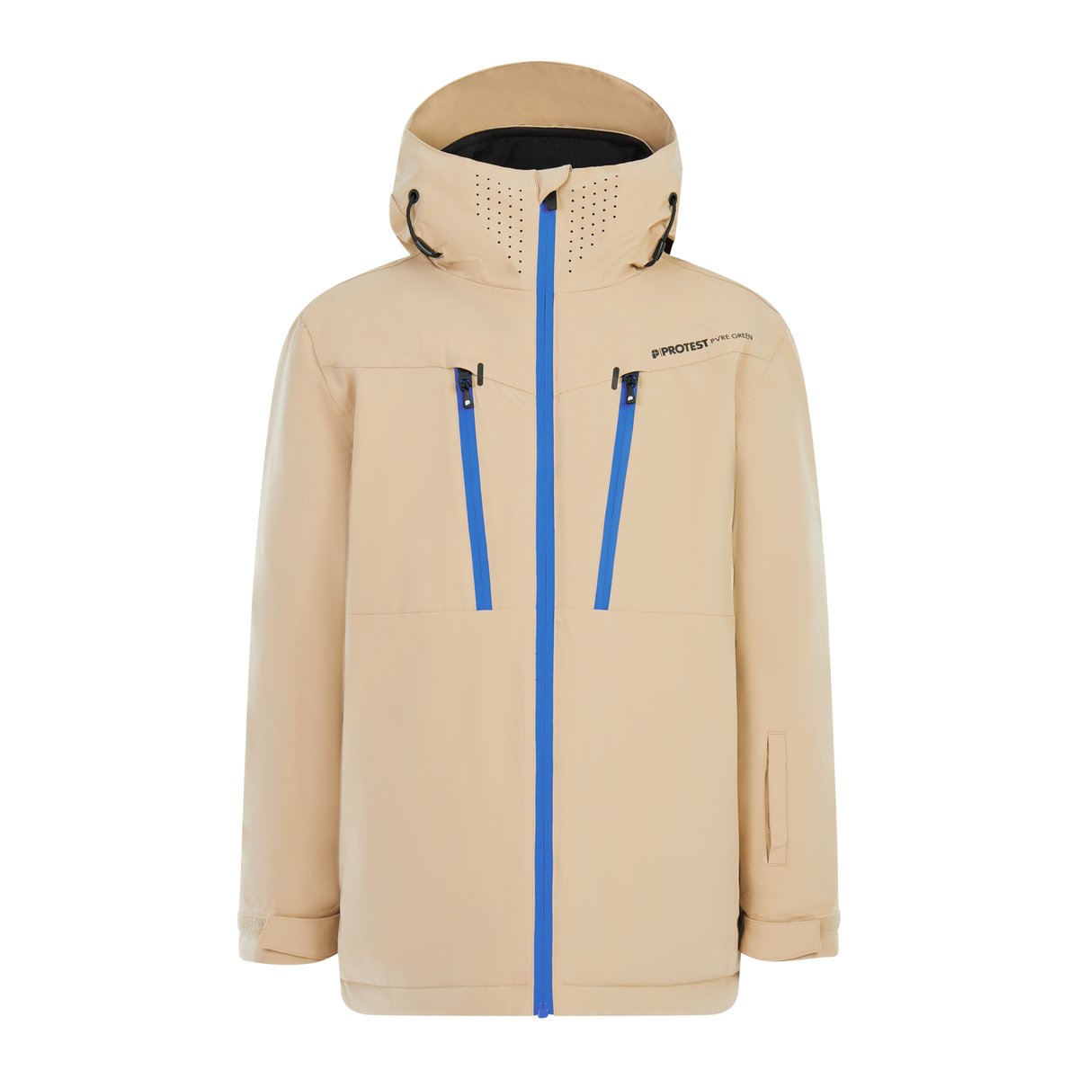 Veste de ski et de snowboard PRTWIXAN JR bamboobeige, PROTEST