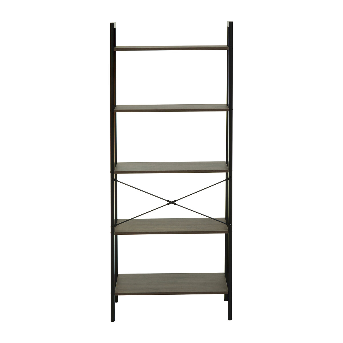 Harlan 5-Tier Ladder Shelf brown , SO'HOME
