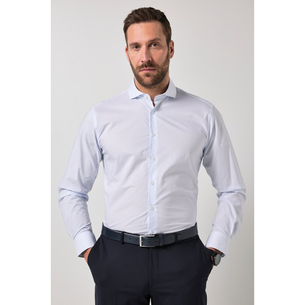 Chemise de ville collection Business blanc cassé, JP1880