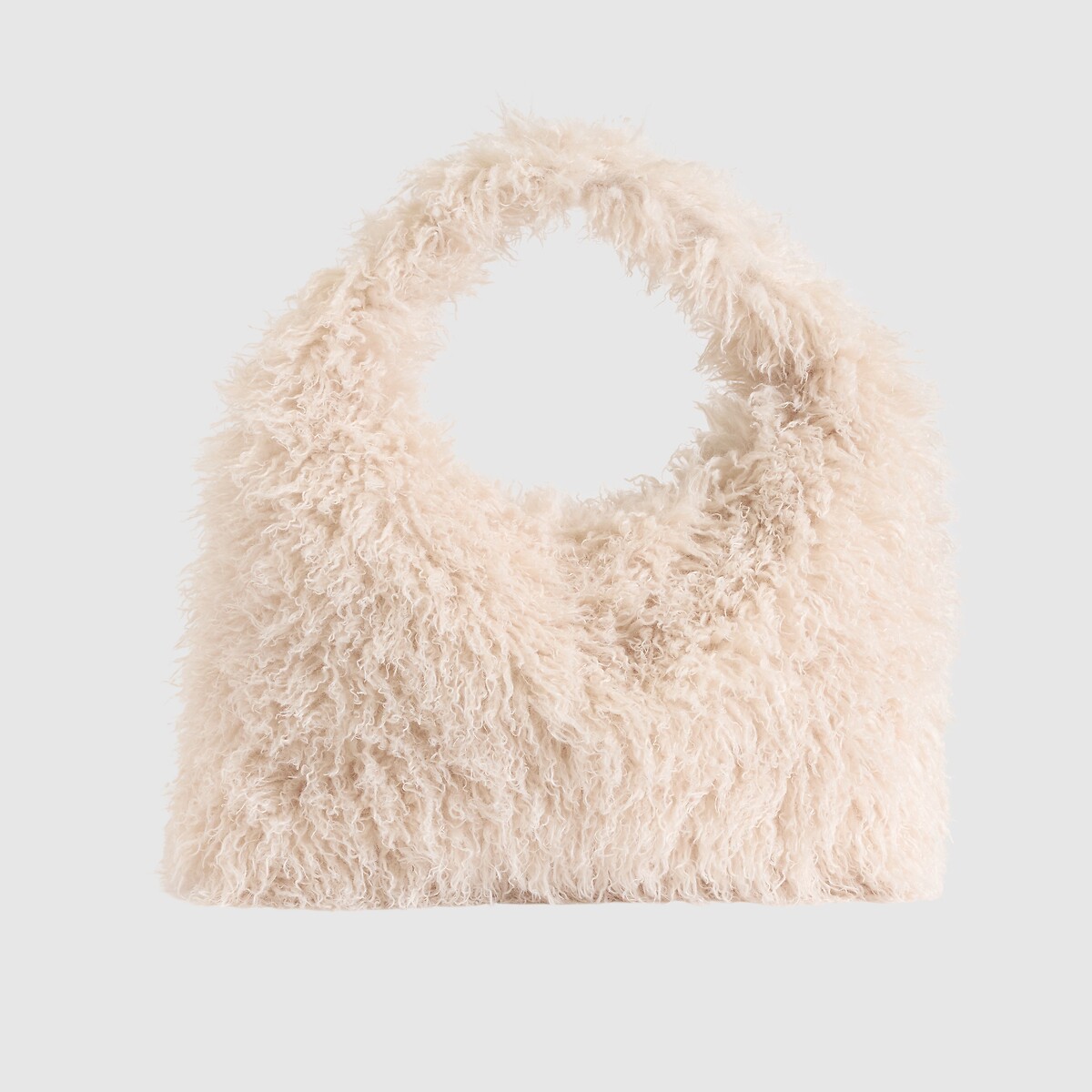 Sac porté épaule effet sherpa EMERSON crème, LEVI'S