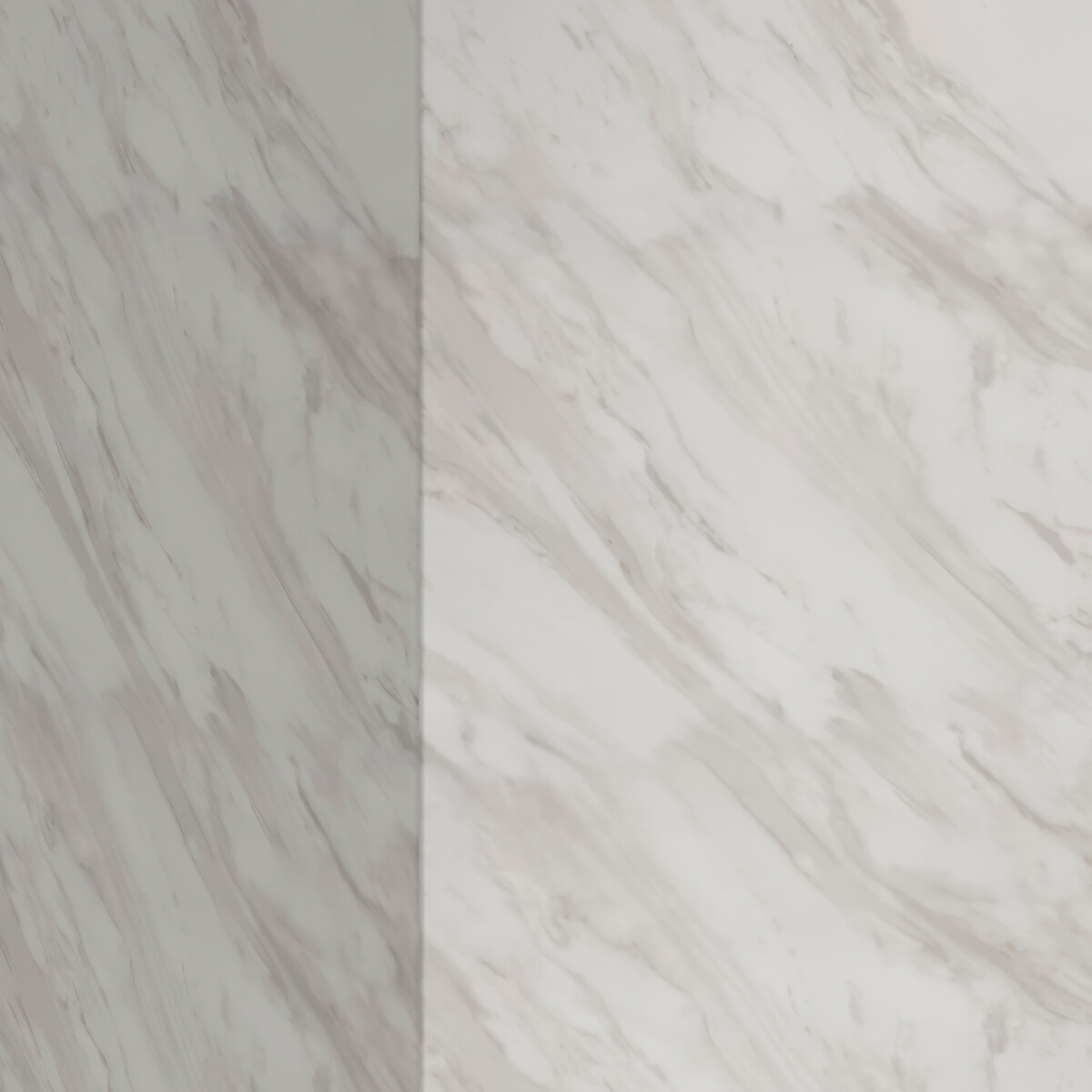 Serafina Tall Faux Marble Block Side Table white marble, ÉDITÉ