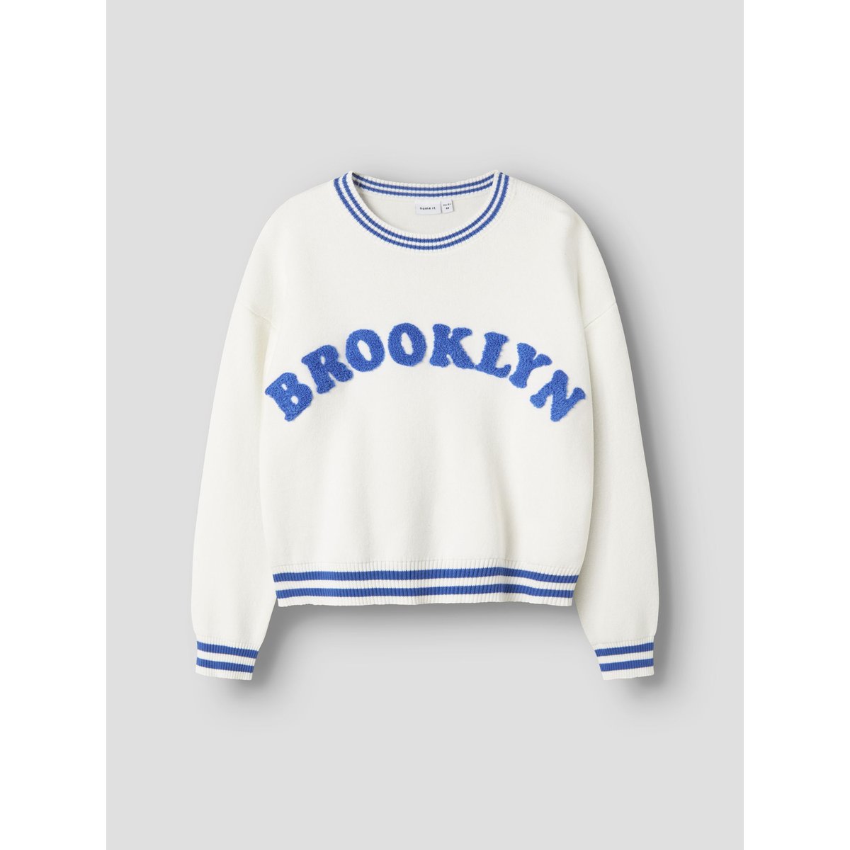 Pull En Maille cloud dancer, NAME IT