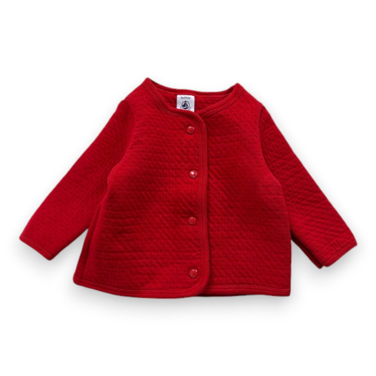Cardigan bébé - Très bon état rouge, PETIT BATEAU