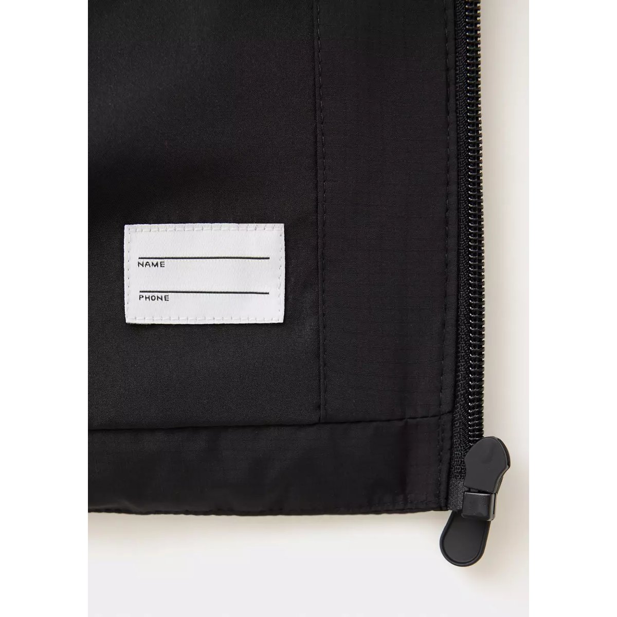 Gilet matelassé à capuche noir, MANGO KIDS