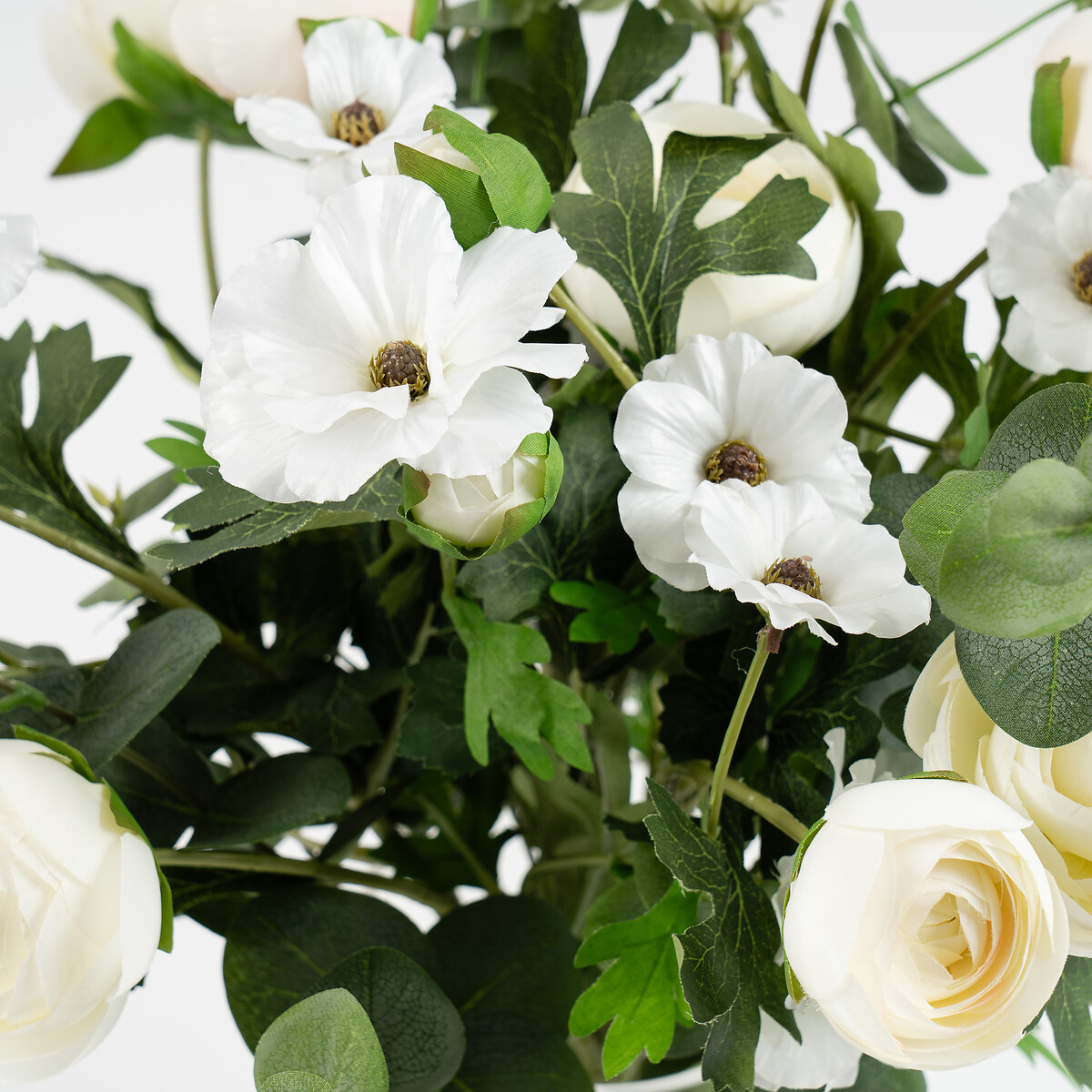 42cm Ranunculus Arrangement in Vase green, SO'HOME