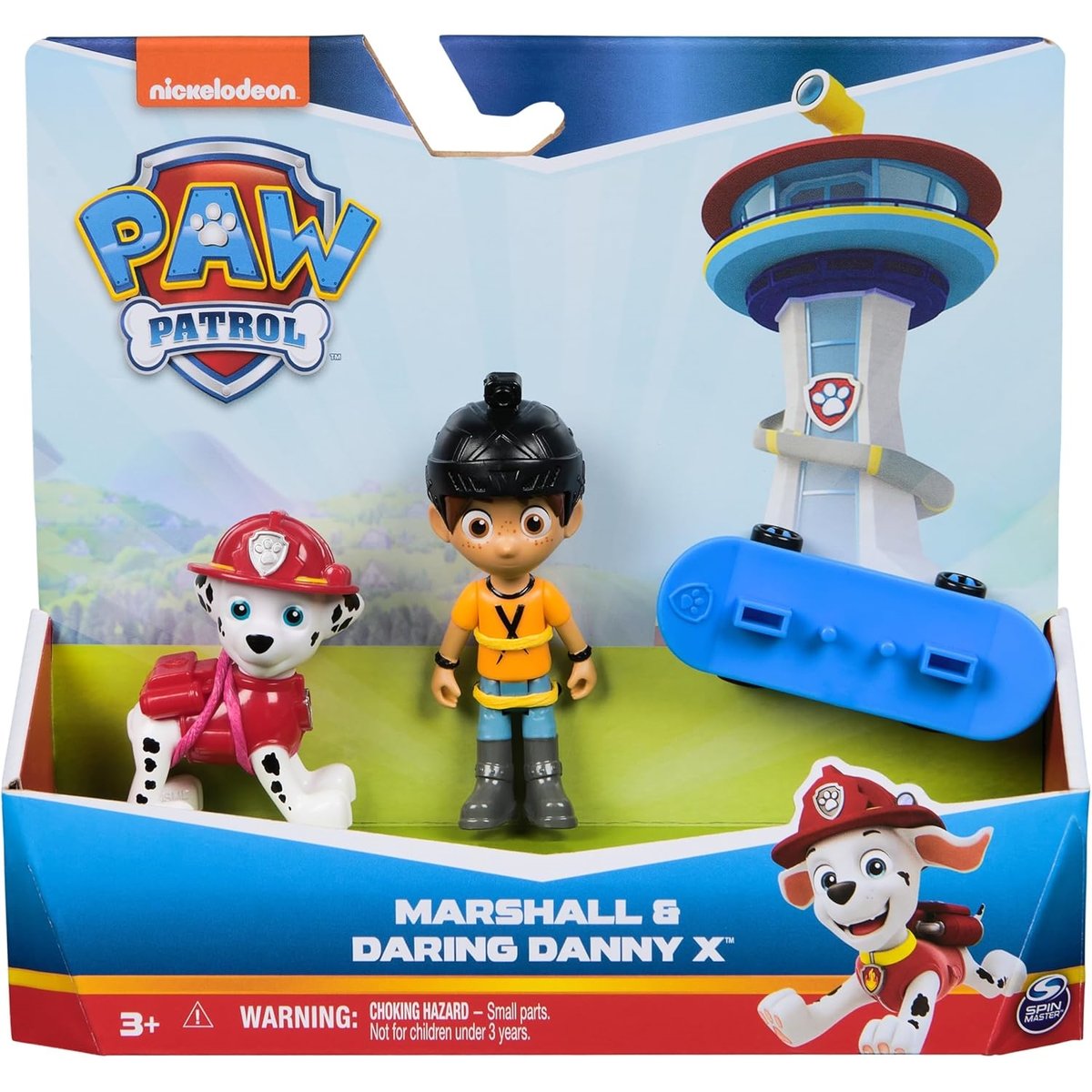 Paw Patrol - Figurines Hero Pup Core Marshall multicolore, SPIN MASTER