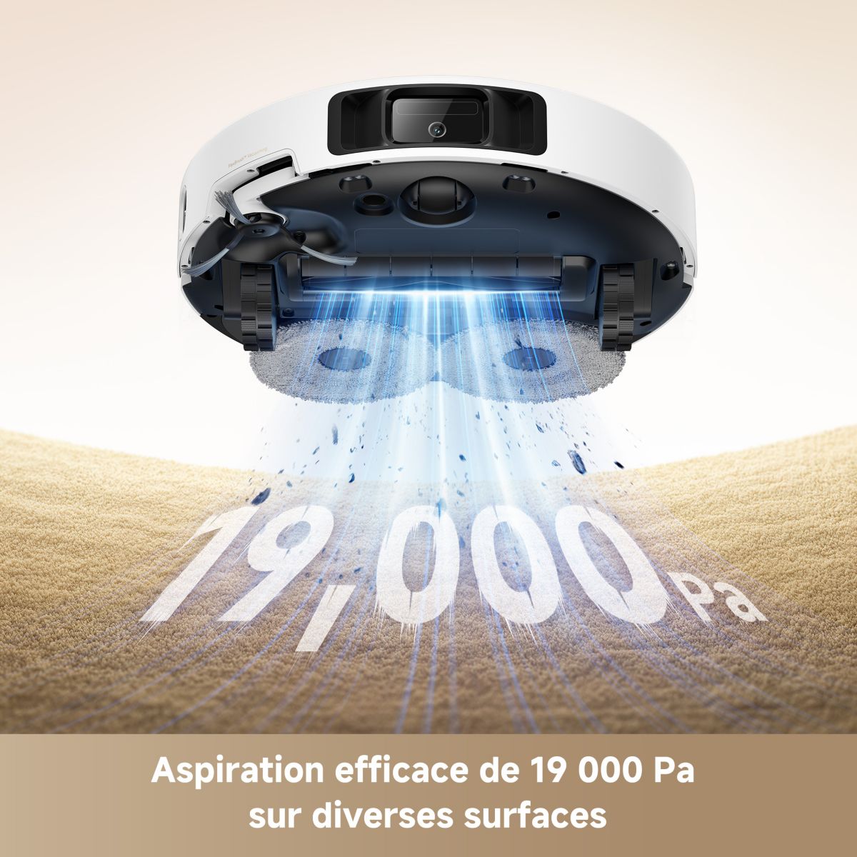 Robot Aspirateur Laveur P50 Ultra couleur unique, MOVA