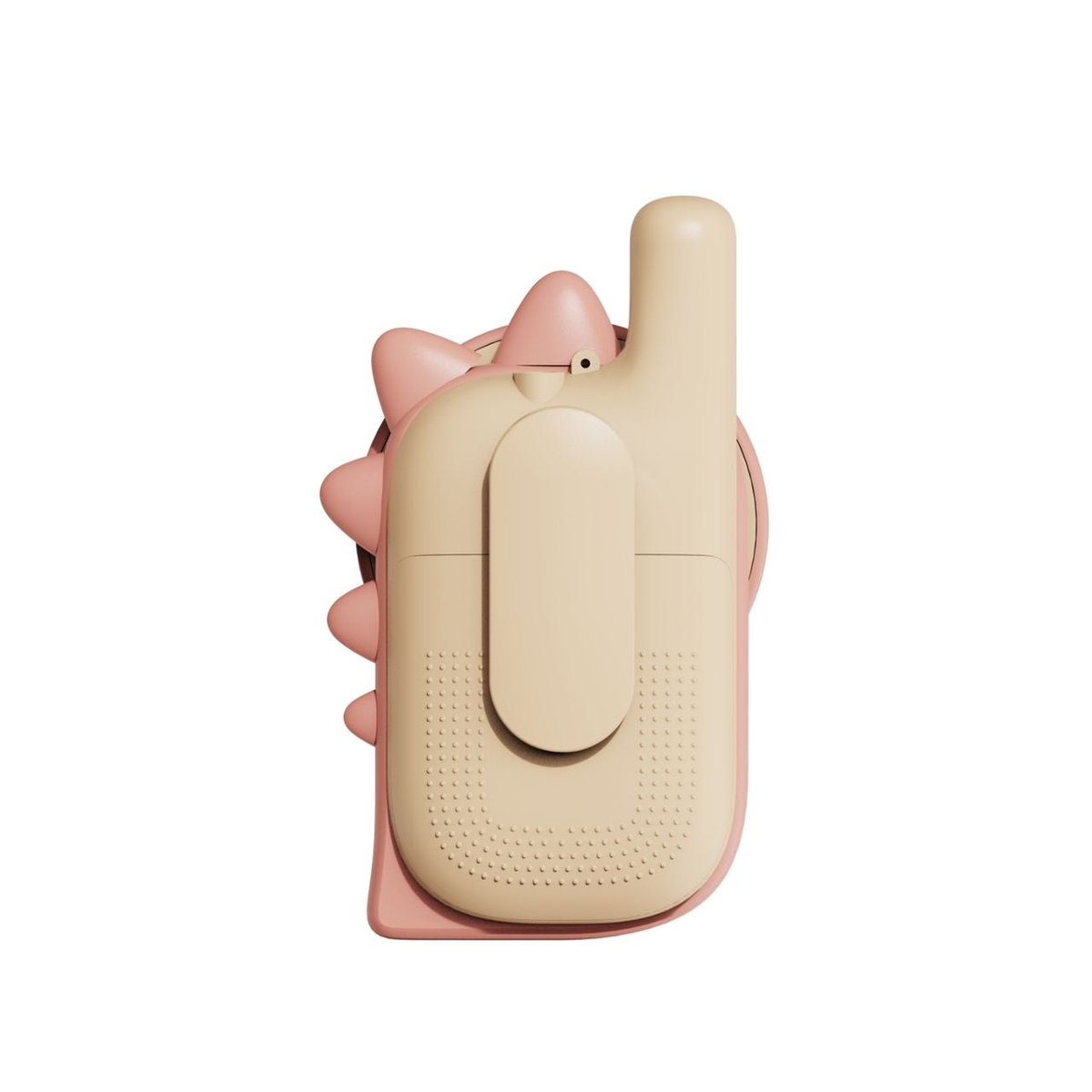 Talkie walkie DINO vert foncé et rose clair, THE ZOOFAMILY