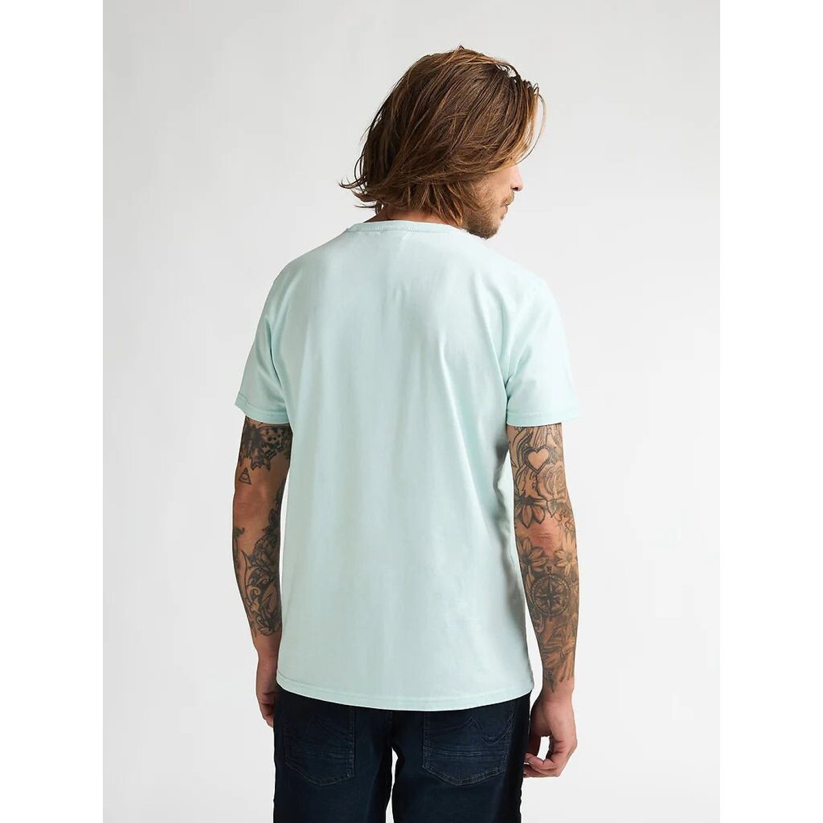 T-shirt manches courtes vert menthe, PETROL INDUSTRIES