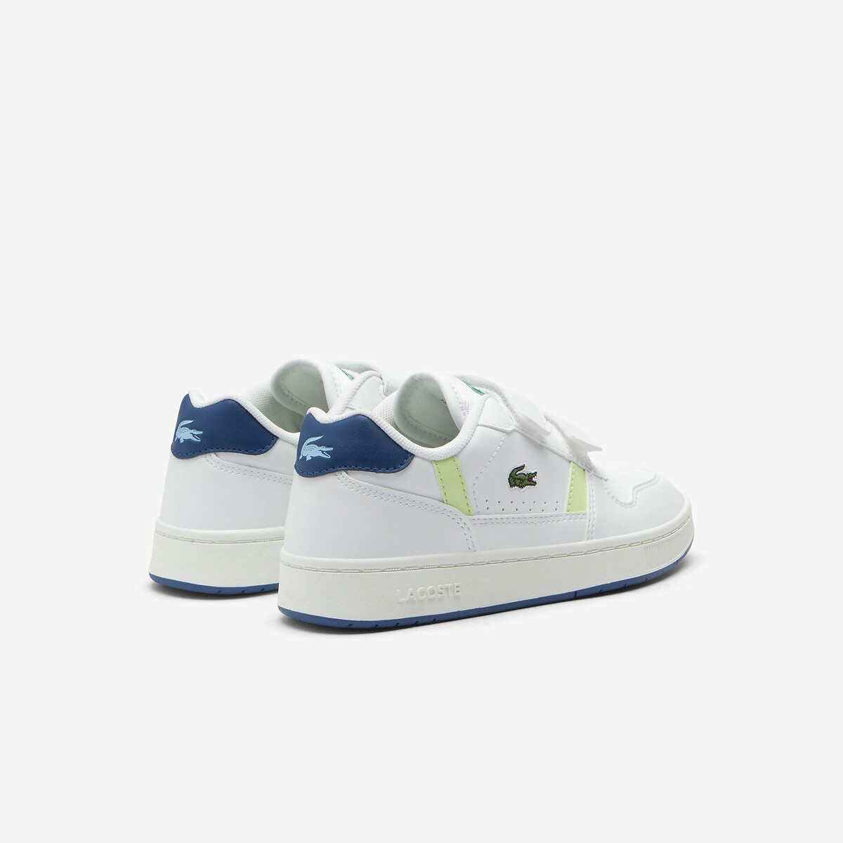 Kids T-Clip Set Trainers white/blue, LACOSTE