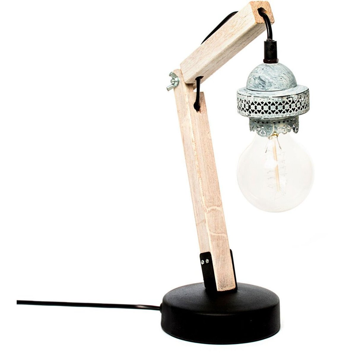 Lampe de bureau en marbre, Rossa VI gris, ARTE ESPINA